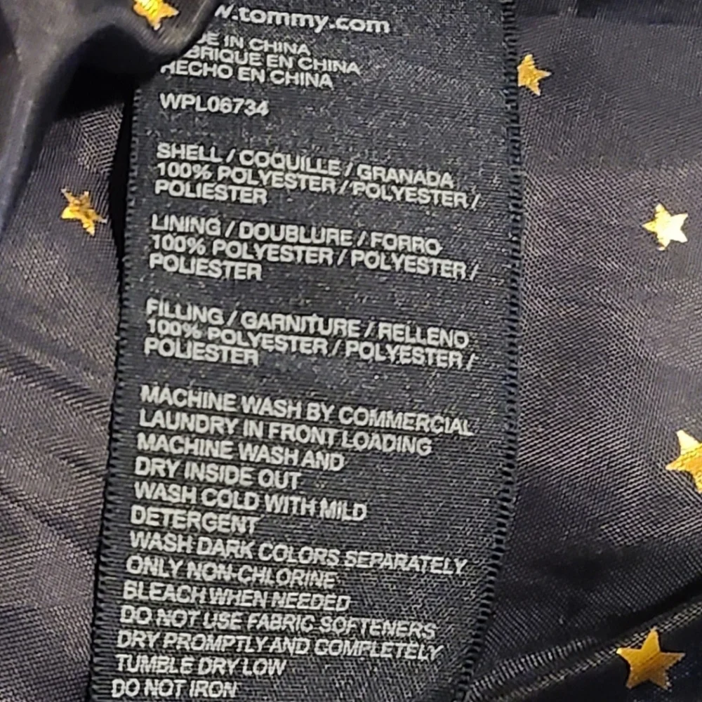 Tommy Hilfiger girls quilted jacket - Picture 5 of 5